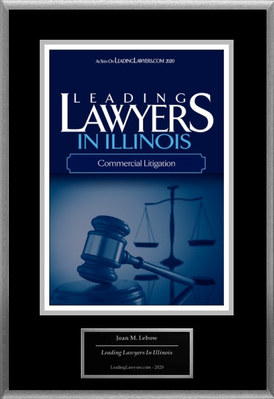 Joan Lebow, Leading Lawyers Illinois - Commercial Litigation